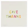 Thanksgiving Give Thanks Beverage Napkins, 20ct. by Celebrate It™