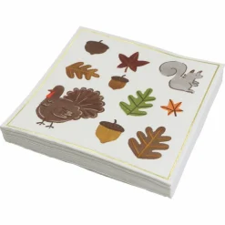 Thanksgiving Icons Lunch Napkins, 20ct. by Celebrate It™