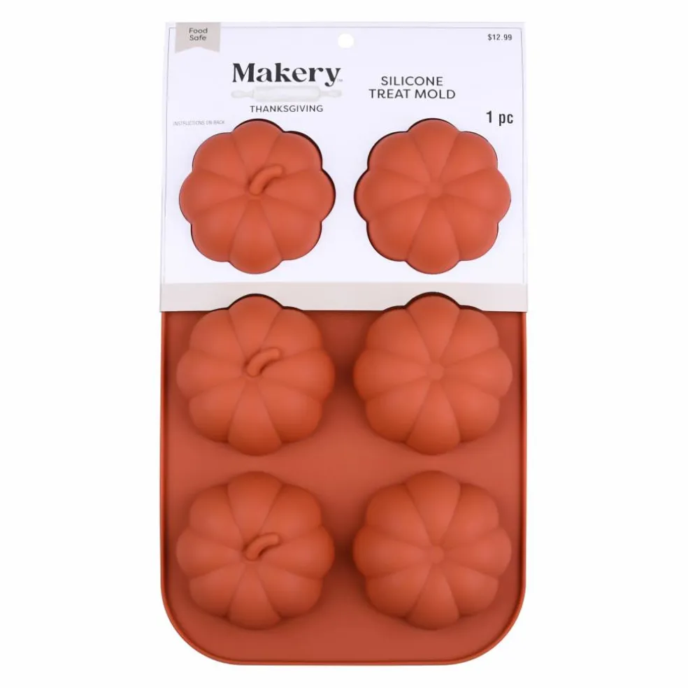 Thanksgiving Pumpkin Silicone Treat Mold by Makery™