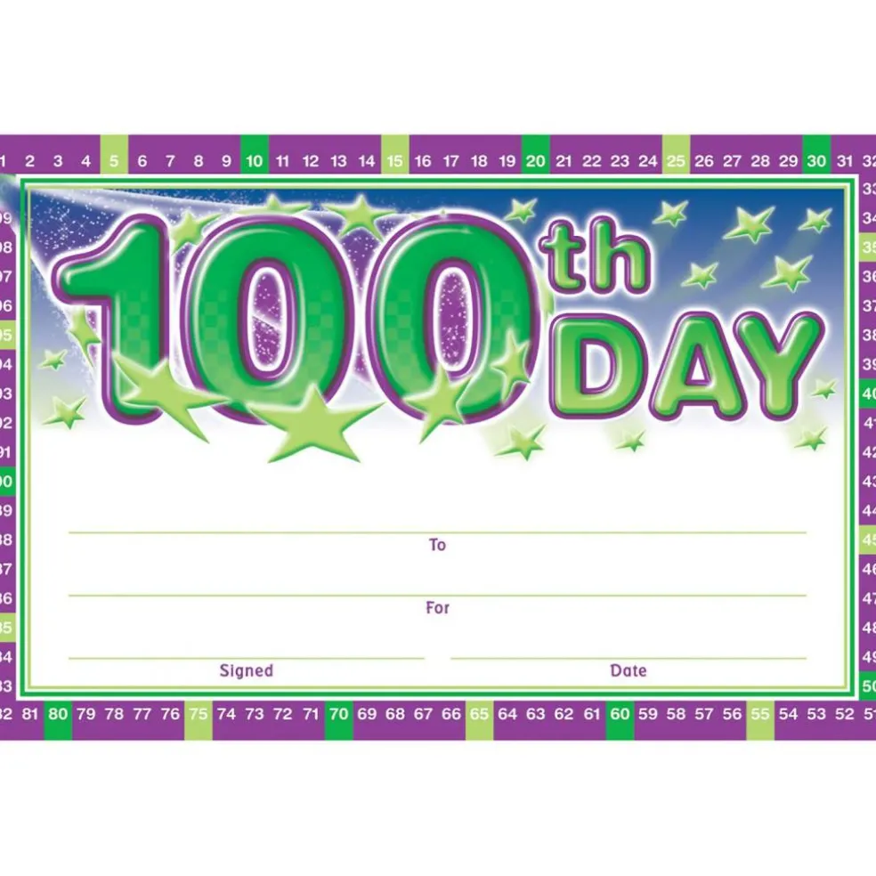 100th Day Anytime Awards, 36 Count
