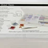 The Beadsmith Bead Organizer Carrying Case, 55 piece set, with removable compartments in assorted sizes, a carrying case, plus a bead scoop and tweezer.