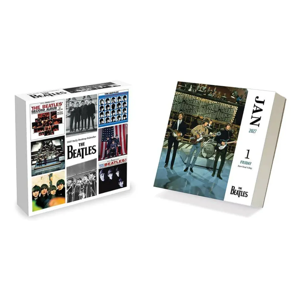 2027 The Beatles Daily Desktop Calendar