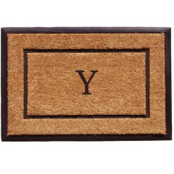 The General Monogram Doormat
