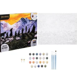 The Lord Of The Rings Art By Numbers Painting Kit | 16 x 20 Inches