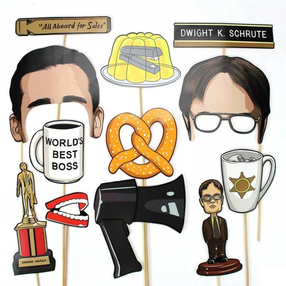 The Office Photo Props | Set of 12