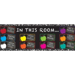 The Original Fun Mat™, Mat Runner, 15.5" x 47", In this Room Positive Sayings