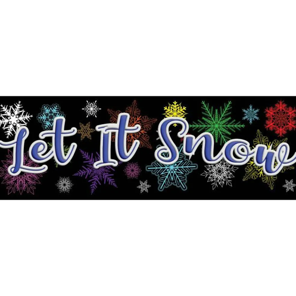 The Original Fun Mat™, Mat Runner, 15.5" x 47", Let it Snow