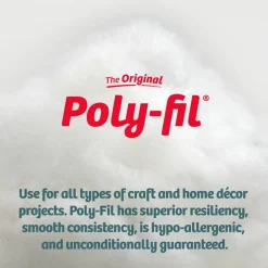 The Original Poly-Fil® Premium Polyester Fiber Fill Box, 20lb.