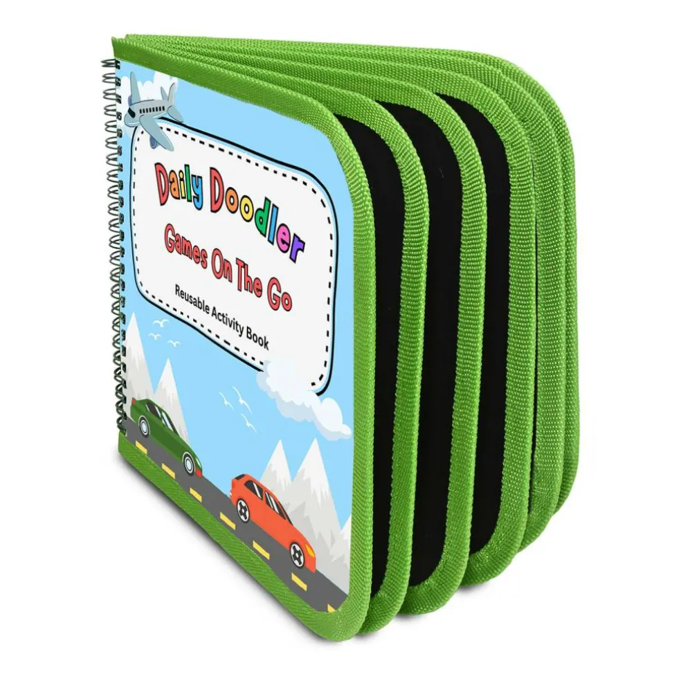 The Pencil Grip™ Travel Daily Doodler Reusable Activity Book Kit