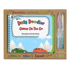 The Pencil Grip™ Travel Daily Doodler Reusable Activity Book Kit