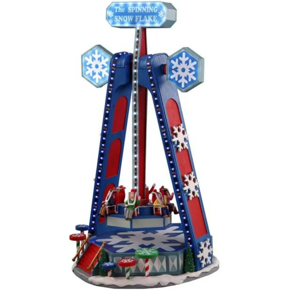 The Spinning Snowflake - Lemax Carnival Series