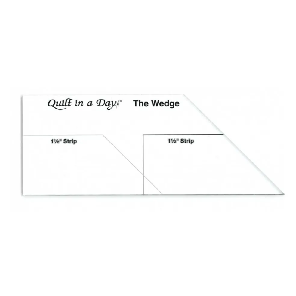 The Wedge Ruler by Quilt in a Day