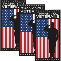 4th of July Thank You Veterans Door Cover
