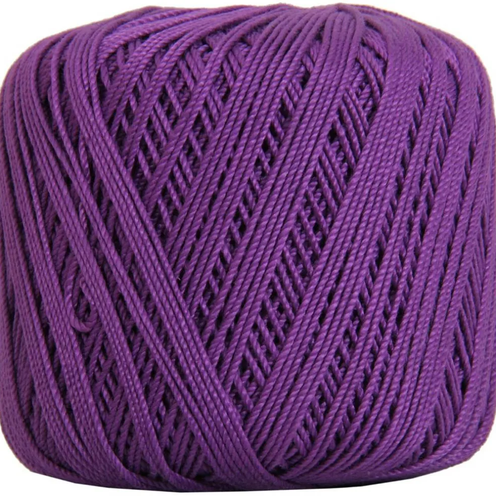 Threadart Cotton Crochet Thread - 30 Color Options - Size 10 and Size 3 - 100% Pure Cotton