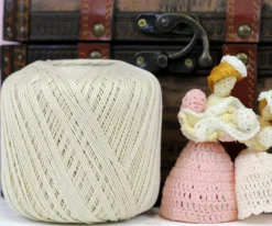 Threadart Cotton Crochet Thread - 30 Color Options - Size 10 and Size 3 - 100% Pure Cotton