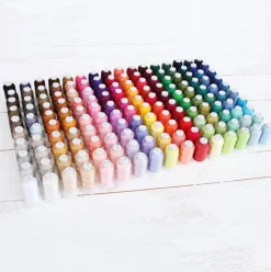 Threadart Polyester Embroidery Machine Thread Sets | 500M Spools 40wt | For Brother Babylock Janome Singer Pfaff Bernina Machines - 7 Sets Available Up to 160