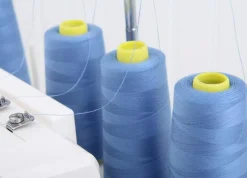 Threadart Polyester Serger Thread - 2750 yds 40/2 - 4 Cone Bundle Pack - 56 Colors Available -