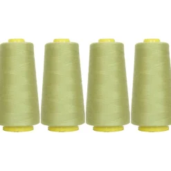 Threadart Polyester Serger Thread - 2750 yds 40/2 - 4 Cone Bundle Pack - 56 Colors Available -