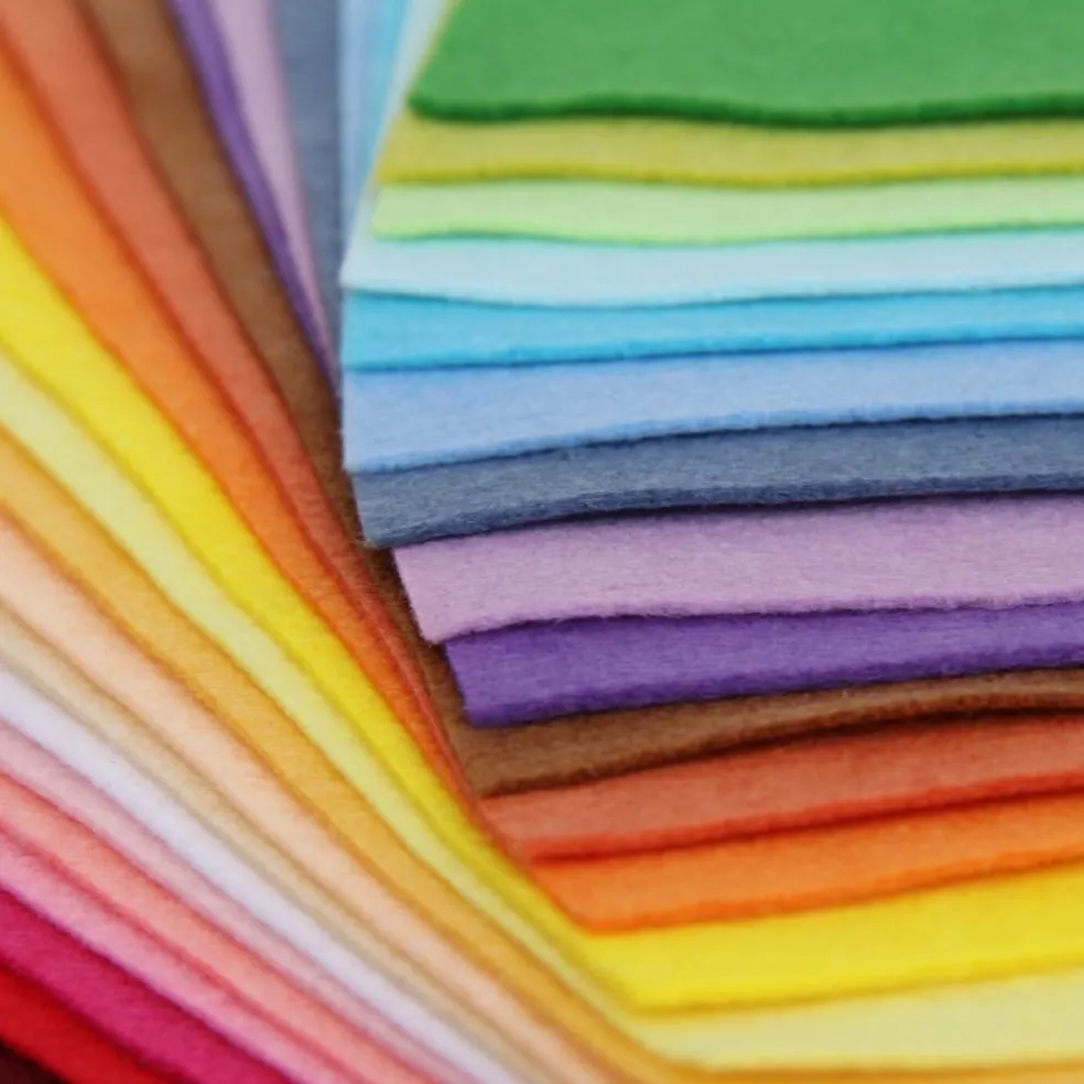 Threadart Premium Felt Precut Sheet Sets - Big 12" x 12" Sheets | Soft Wool-Like Feel | 1.2mm Thick for DIY Crafts, Sewing, Crafting Projects | Compatible with Cricut Maker