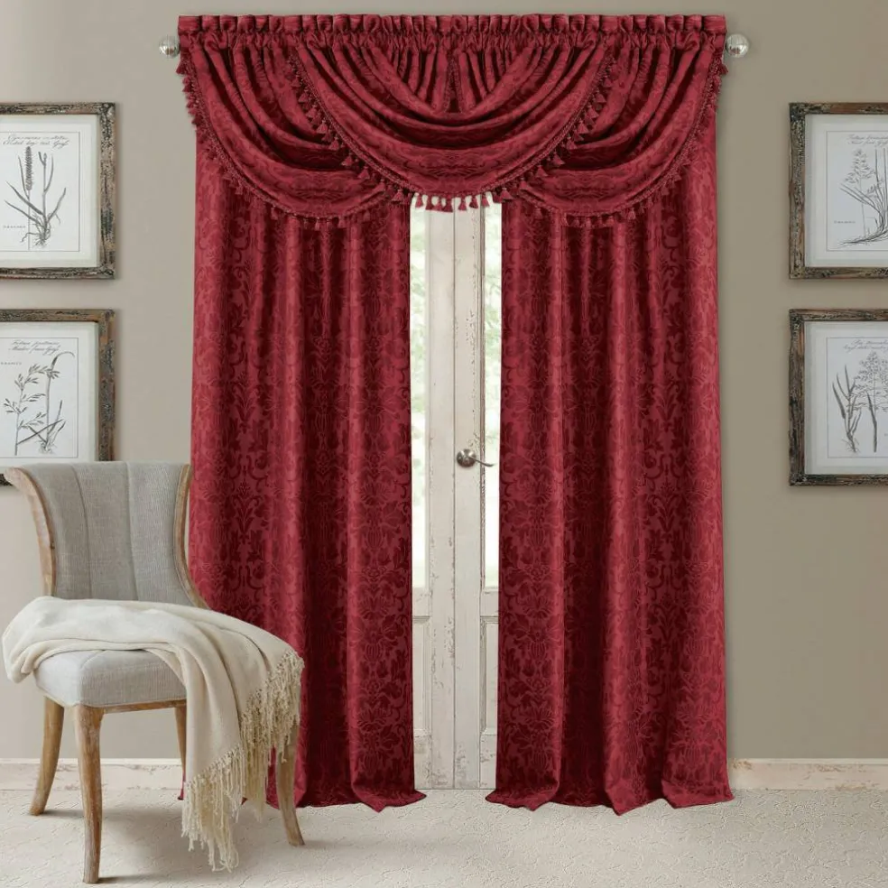 Threadmade Antonia Blackout Window Curtain, Taupe - 52"W x 84"L