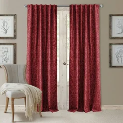 Threadmade Antonia Blackout Window Curtain, Taupe - 52