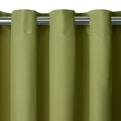 Threadmade Connor Solid Indoor/Outdoor Window Curtain, Gray - 52