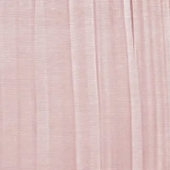 Threadmade Jolie Semi-Sheer Tab Top Window Curtain, Ivory - 52