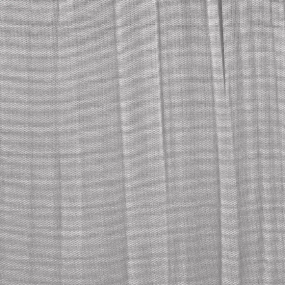 Threadmade Jolie Semi-Sheer Tab Top Window Curtain, Ivory - 52"W x 108"L