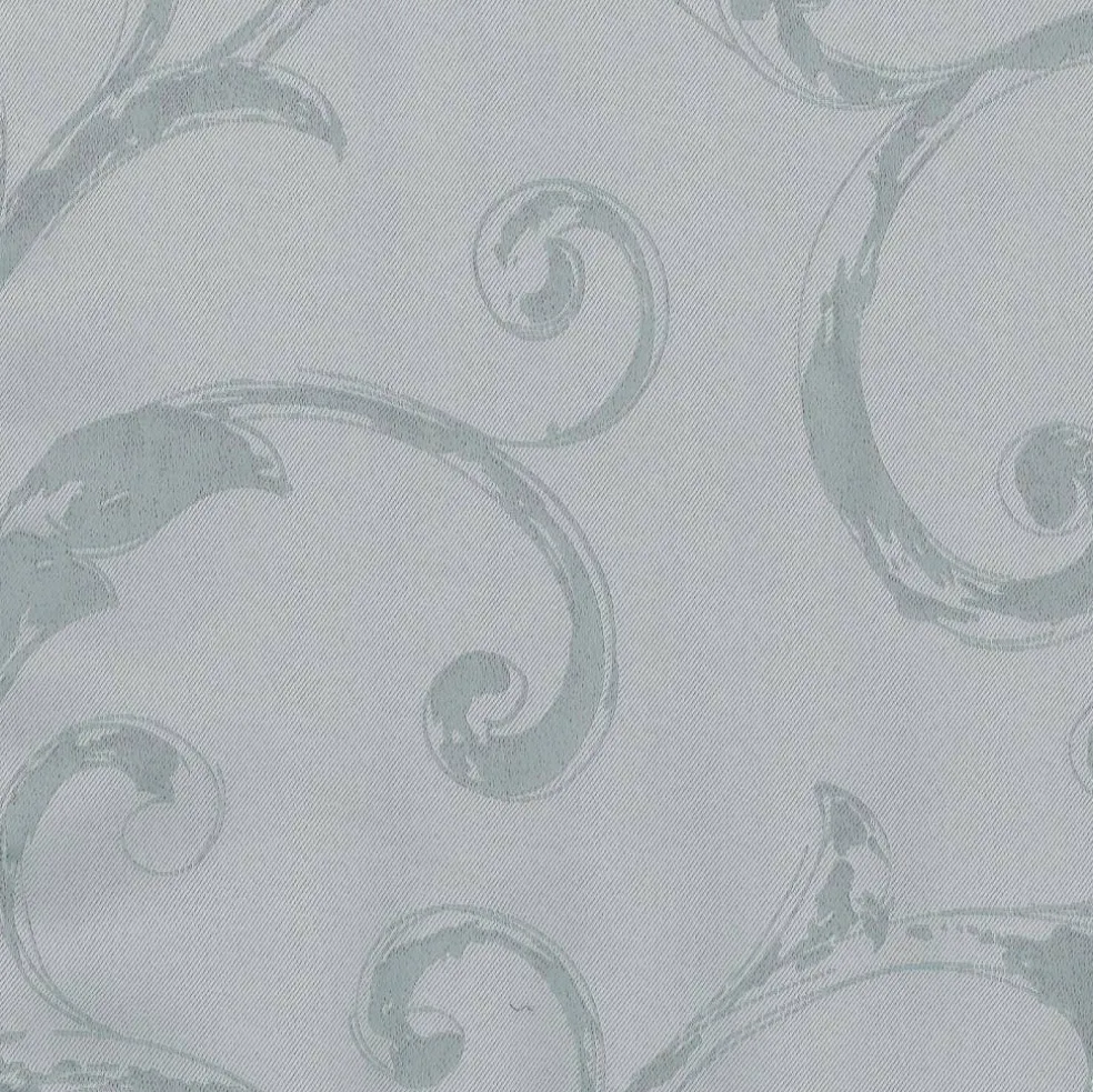 Threadmade Mia Beaded Scallop Valance, Blue - 52"W x 19"L