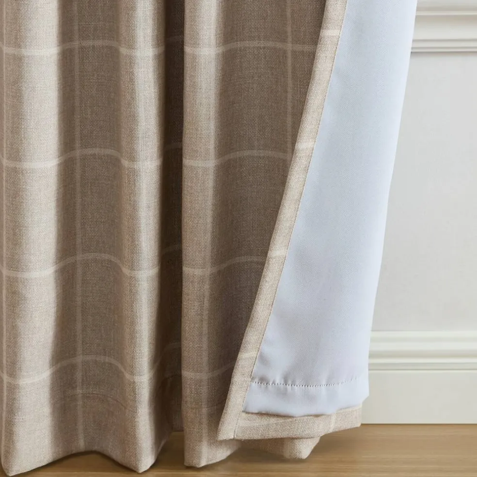 Threadmade Sawyer Window Panel, Linen - 52"W x 84"L
