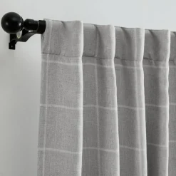 Threadmade Sawyer Window Panel, Linen - 52