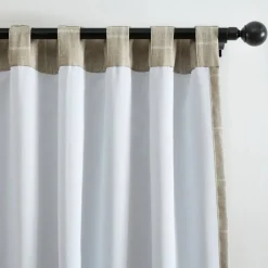 Threadmade Sawyer Window Panel, Linen - 52