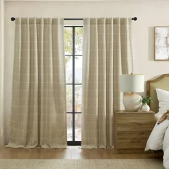 Threadmade Sawyer Window Panel, Linen - 52