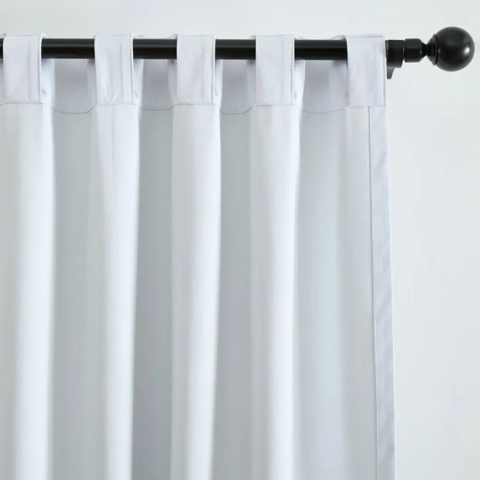 Threadmade Solace Blackout Window Panel, White - 52"W x 95"L