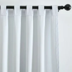 Threadmade Solace Blackout Window Panel, White - 52