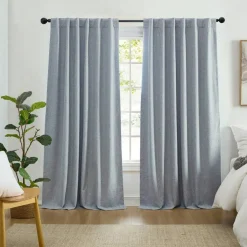 Threadmade Solace Blackout Window Panel, White - 52