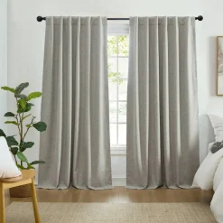 Threadmade Solace Blackout Window Panel, White - 52