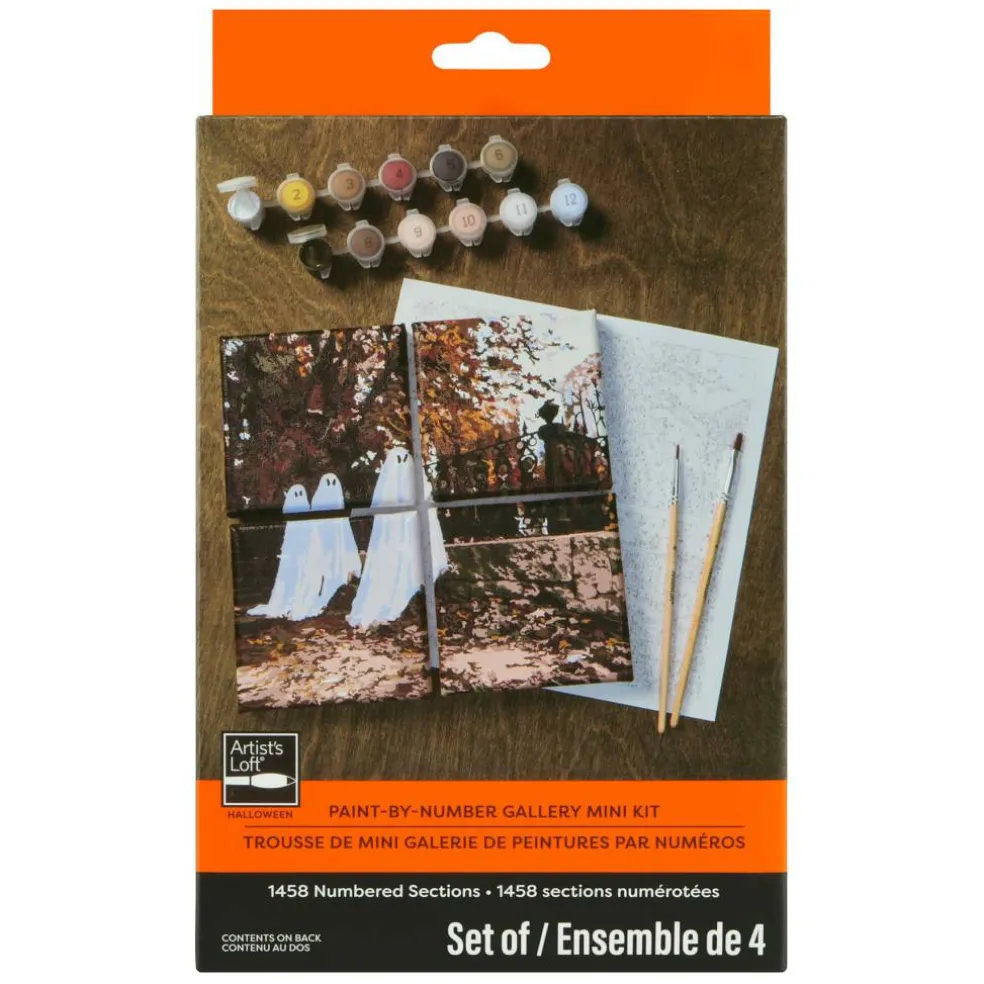 Three Ghosts Paint-by-Number Gallery Mini Kit by Artist's Loft®