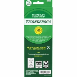 Ticonderoga® No.2 HB Neon Wood-Cased Pencil Set