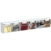 Tilt Bin® Interlocking Storage Bins, 6-Bin Unit, White
