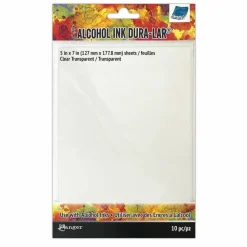 Tim Holtz® Alcohol Ink Dura-Lar® Clear Film, 10ct.