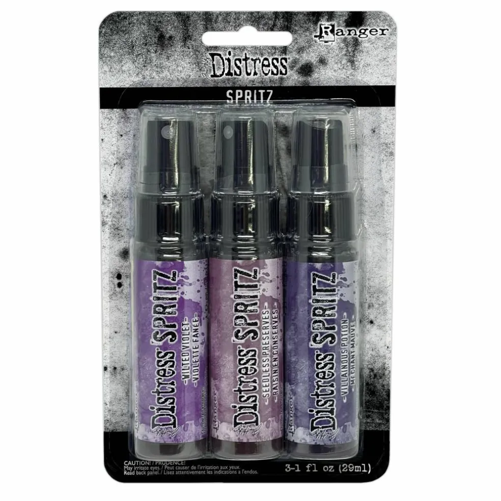 Tim Holtz® Distress® Spritz Purple Pigment Spray Set