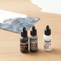Tim Holtz® Granite 3 Color Alcohol Ink Set