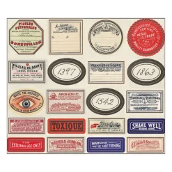 Tim Holtz® Idea-Ology Apothecary Vials & Labels
