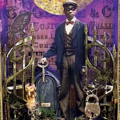 Tim Holtz® Idea-Ology Gothic Gates Embellishment Set