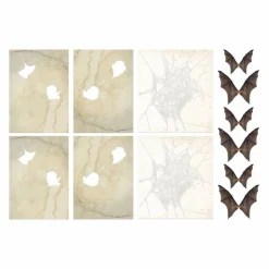 Tim Holtz® Idea-Ology Halloween Window & Bat Wing Transparencies