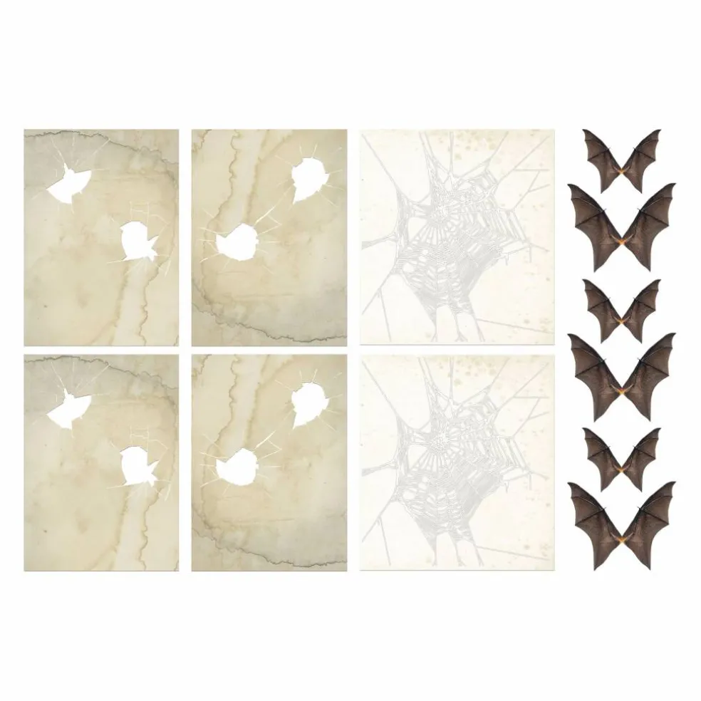 Tim Holtz® Idea-Ology Halloween Window & Bat Wing Transparencies