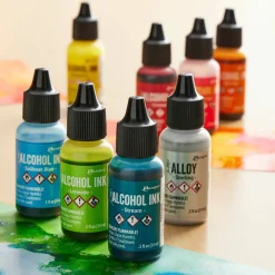 Tim HoltzĀ® Spectrum 8 Color Alcohol Ink Set