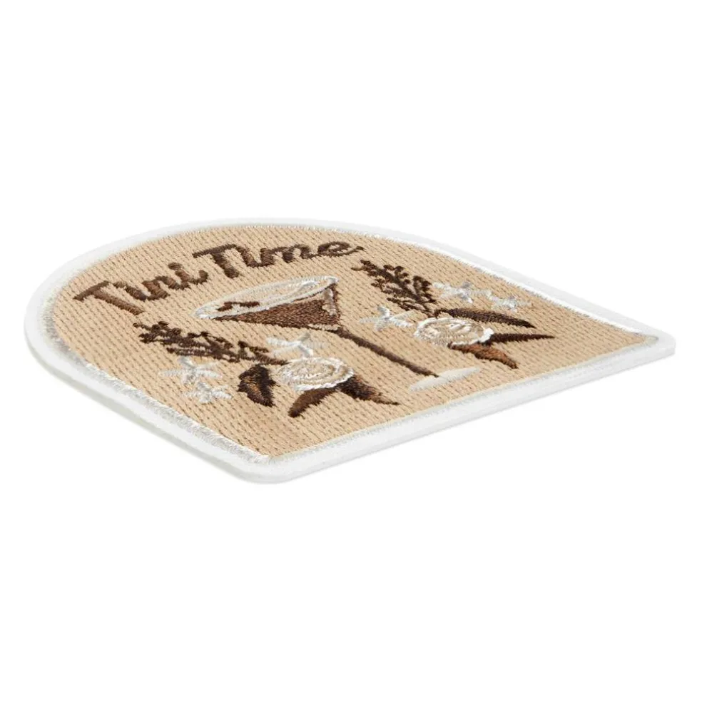 Tini Time Embroidered Iron-On & Adhesive Patch by Make Market®