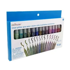 Tinsel Glitter Glue Pens by Creatology™